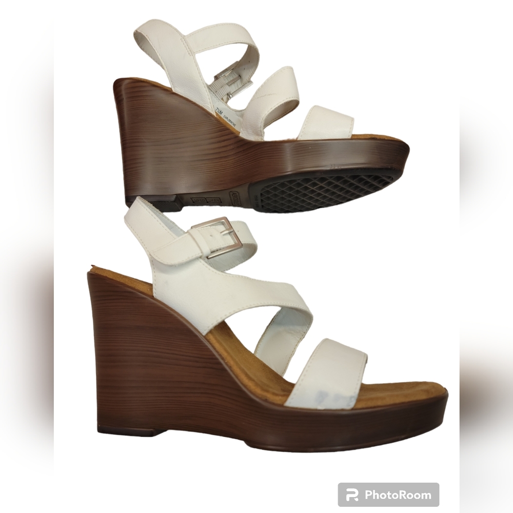 AEROSOLES Heel Rest Wedge Sandals - Picture 1 of 10